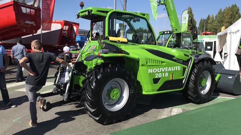 Merlo : des télescopiques Multifarmer compacts Merlo : des télescopiques Multifarmer compacts