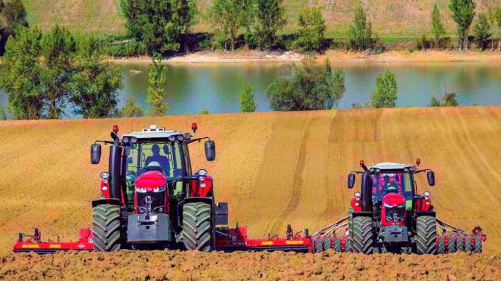 Petit stand pour Massey Ferguson au Sima Petit stand pour Massey Ferguson au Sima