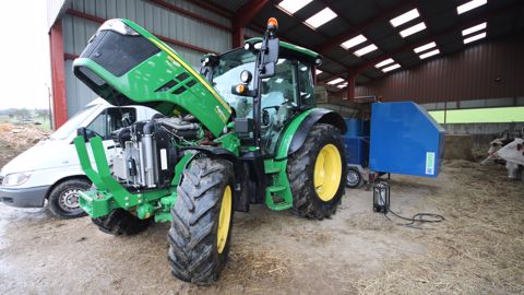 John Deere 5100R, Les mesures au banc de puissance (partie 3) John Deere 5100R, Les mesures au banc de puissance (partie 3)