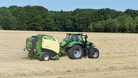 Krone VariPack, une chambre à quatre courroies Krone VariPack, une chambre à quatre courroies