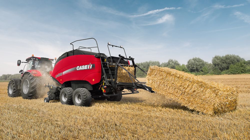 Un double nœud à boucle plus vertueux chez Case IH