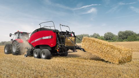 Un double nœud à boucle plus vertueux chez Case IH Un double nœud à boucle plus vertueux chez Case IH
