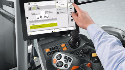 Le Cemos assiste le réglage des tracteurs Claas Le Cemos assiste le réglage des tracteurs Claas