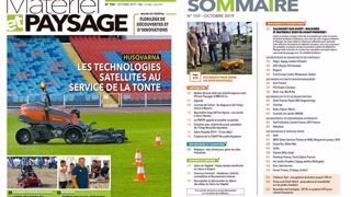 Ce mois-ci dans Matériel et Paysage