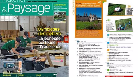 Ce mois-ci dans Matériel & Paysage Ce mois-ci dans Matériel & Paysage