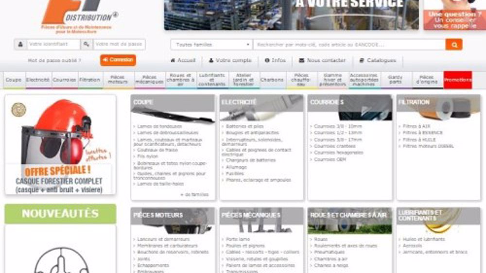 F1 Distribution : une navigation plus rapide F1 Distribution : une navigation plus rapide
