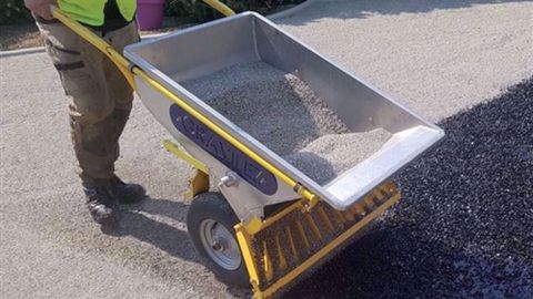 Gravilez : une brouette innovante Gravilez : une brouette innovante