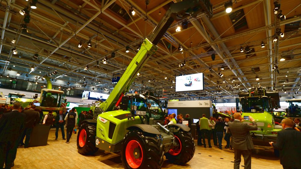 Un chargeur télescopique Claas Scorpion de 6 tonnes Un chargeur télescopique Claas Scorpion de 6 tonnes
