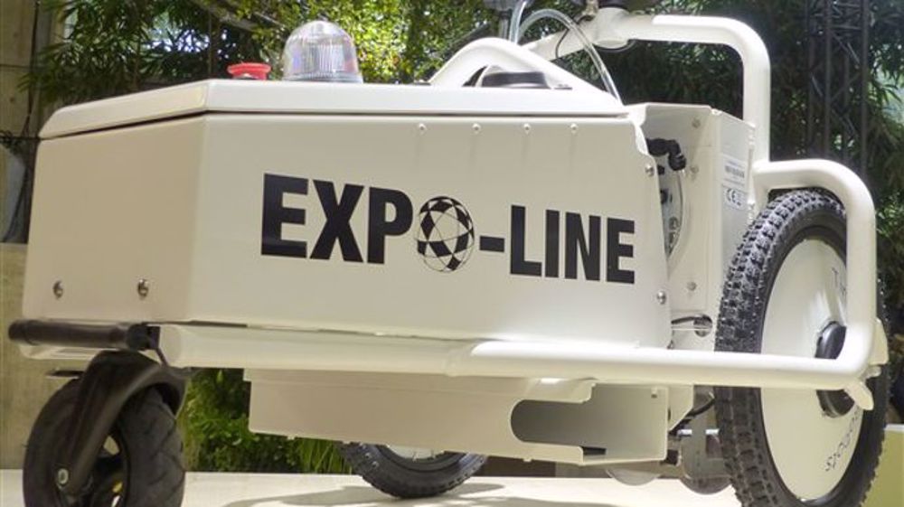 Robot Linemarker de la société Expo-Line Robot Linemarker de la société Expo-Line