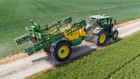 John Deere coupe les buses une à une en Isobus John Deere coupe les buses une à une en Isobus