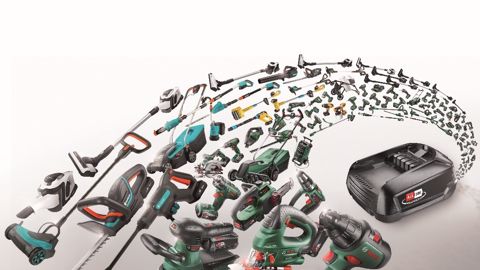 L'alliance Power for All créée par Bosch et Gardena va permettre aux consommateurs d'utiliser les batteries 18 V de technologie Bosch sur une large gamme de produits domestiques, de bricolage et de jardinage entre différentes marques. A Robert Bosch Power Tools et Gardena s'ajoutent déjà Gloria, Emmaljunga, Wagner, Rapid. L'alliance devrait se renforcer encore avec d'autres marques. L'alliance Power for All créée par Bosch et Gardena va permettre aux consommateurs d'utiliser les batteries 18 V de technologie Bosch sur une large gamme de produits domestiques, de bricolage et de jardinage entre différentes marques. A Robert Bosch Power Tools et Gardena s'ajoutent déjà Gloria, Emmaljunga, Wagner, Rapid. L'alliance devrait se renforcer encore avec d'autres marques.