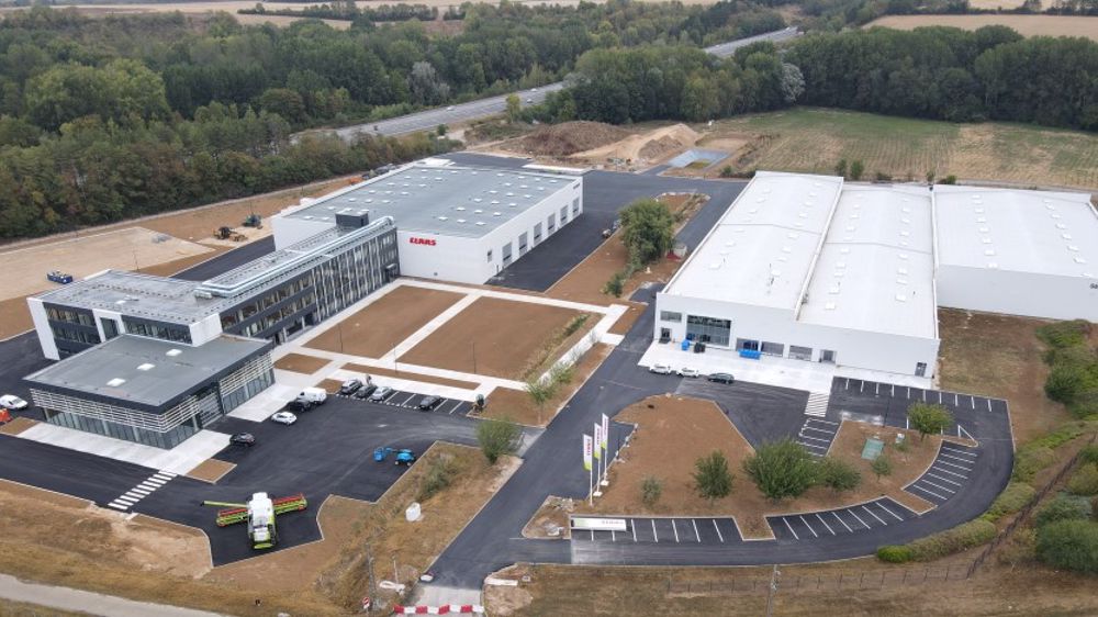 Claas France s’installe dans ses nouveaux murs Claas France s’installe dans ses nouveaux murs