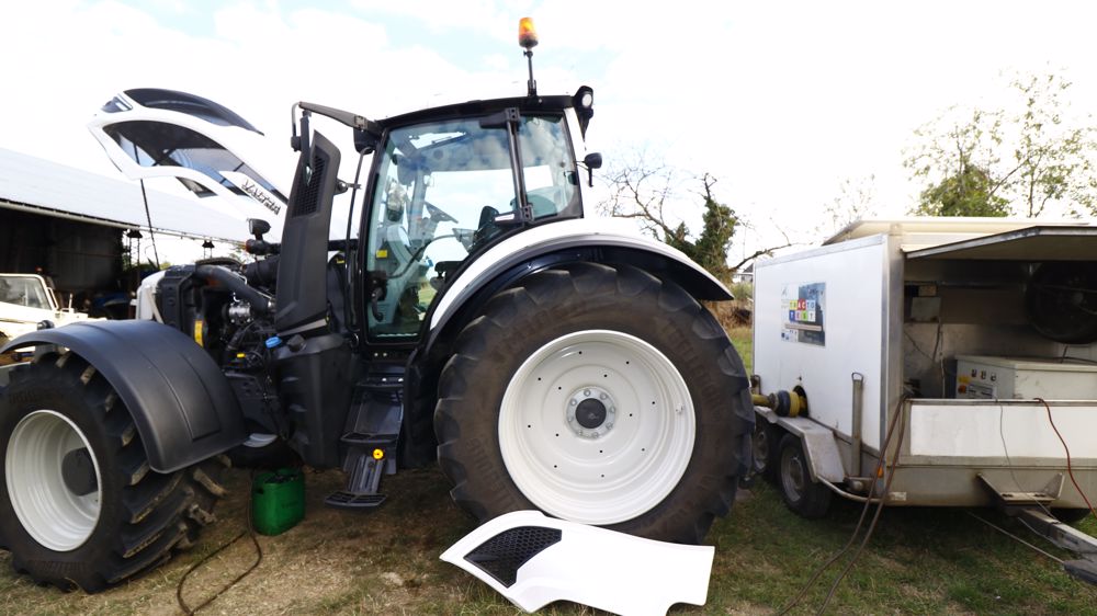 Valtra T214 Direct : les mesures