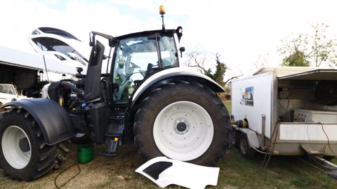 Valtra T214 Direct : les mesures Valtra T214 Direct : les mesures