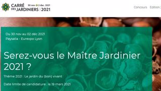 Le nouveau site Internet du Carré des Jardiniers permet les inscriptions à la 6e édition du concours