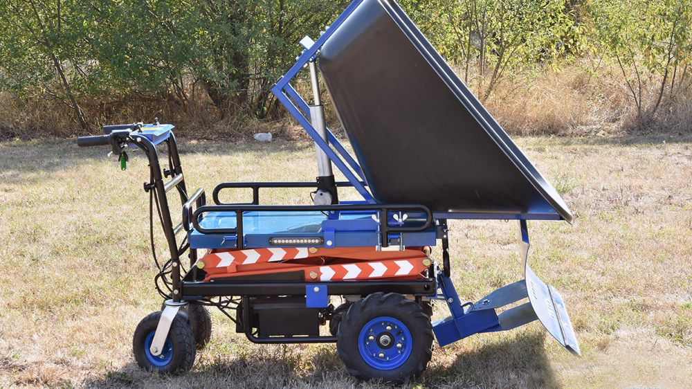 Bupo : un bennage 100 % électrique