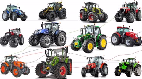 Tracteur : l'évolution des parts de marché par marque de ces 10 dernières années Tracteur : l'évolution des parts de marché par marque de ces 10 dernières années