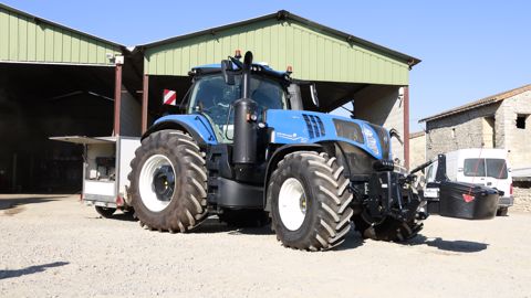 New Holland T8.380 Genesis : les mesures New Holland T8.380 Genesis : les mesures