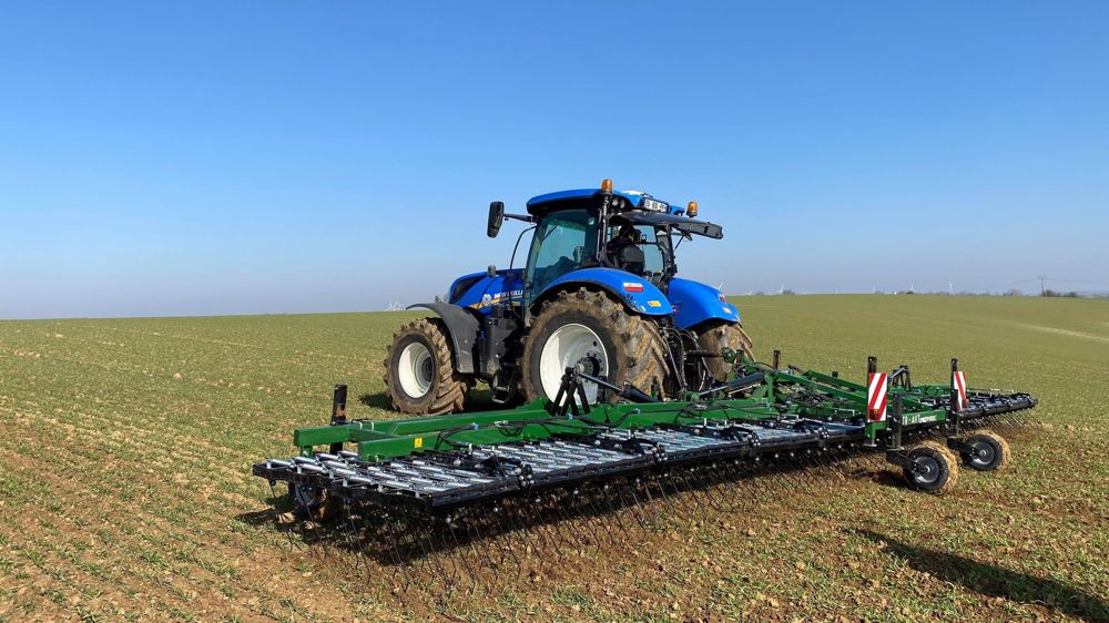 Un poids contenu pour la herse ETR AVT