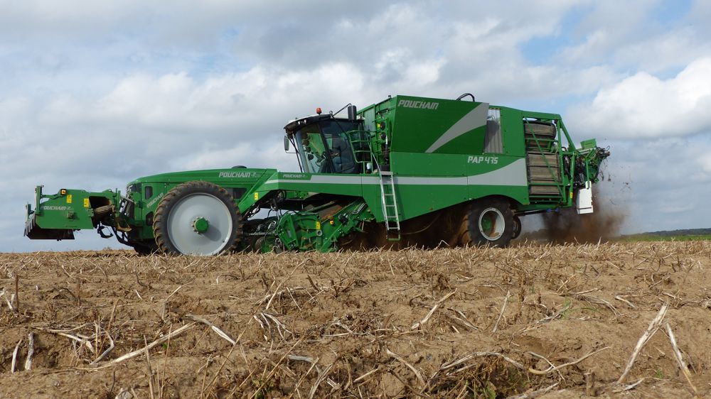 Pouchain PAP : L'arracheuse automotrice à pommes de terre redessinée Pouchain PAP : L'arracheuse automotrice à pommes de terre redessinée
