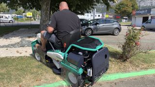 La RM 60 W, satellites repliés.