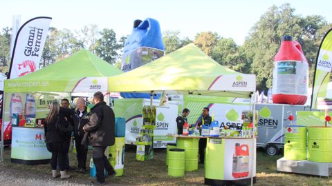 Didier Leynaud sur le stand Aspen de Salonvert en septembre 2016. Didier Leynaud sur le stand Aspen de Salonvert en septembre 2016.
