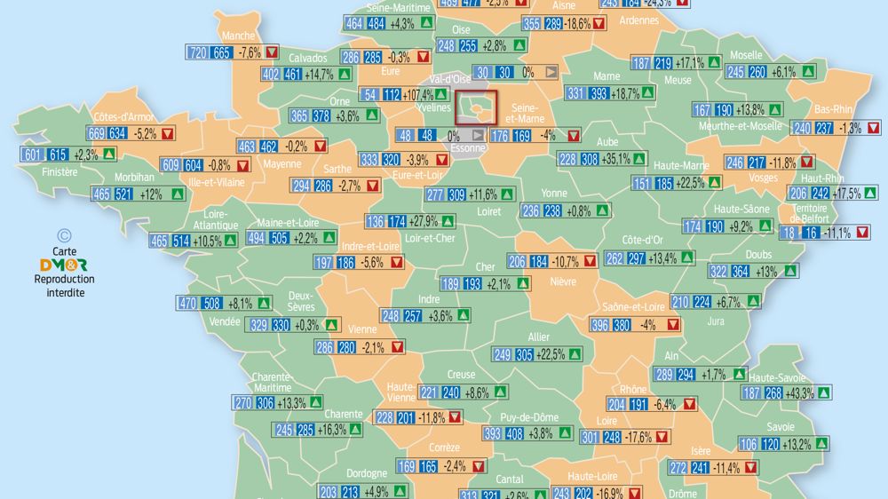 +2,7 % de tracteurs standards en 2021 +2,7 % de tracteurs standards en 2021