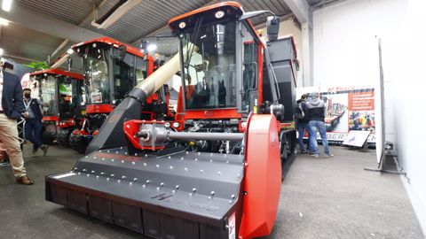 Zoom sur le porteur à chenilles Hubertrack HHTrack 130 Zoom sur le porteur à chenilles Hubertrack HHTrack 130