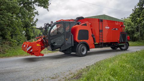 Kuhn : une mélangeuse automotrice pour exploitation individuelle Kuhn : une mélangeuse automotrice pour exploitation individuelle