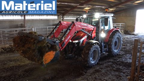 Vidéo : Essai tracteur Massey Ferguson 5S.125, visibilité imprenable sur l'outil Vidéo : Essai tracteur Massey Ferguson 5S.125, visibilité imprenable sur l'outil
