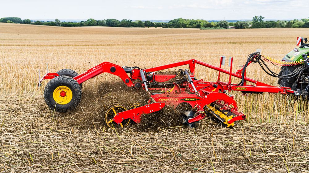 Väderstad : le déchaumeur Carrier XT à disques pivotants