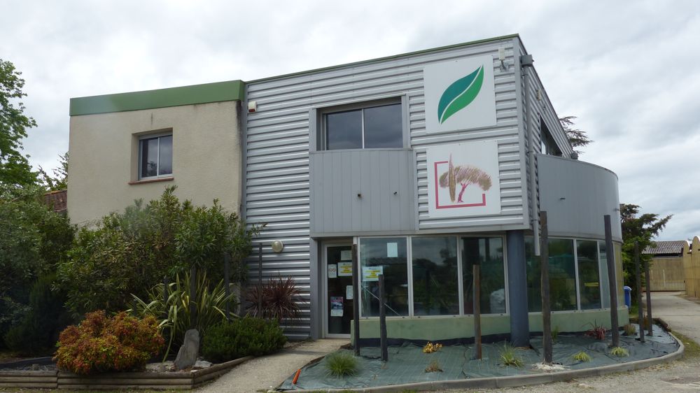 Le site de Caussat Espaces Verts à Daux près de Toulouse. 