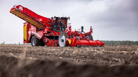 Grimme : nouveau design pour l'arracheuse à pommes de terre Varitron Grimme : nouveau design pour l'arracheuse à pommes de terre Varitron