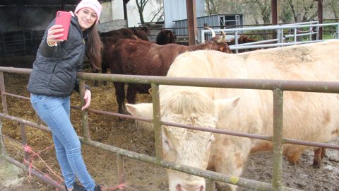 Sophie Renaud, agricultrice instagrameuse et Miss France Agricole. Sophie Renaud, agricultrice instagrameuse et Miss France Agricole.
