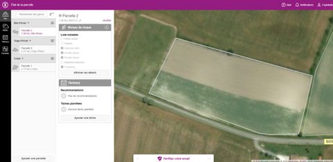 L’application vous indique les maladies potentielles en fonction de vos itinéraires et de la météo. L. Coassin