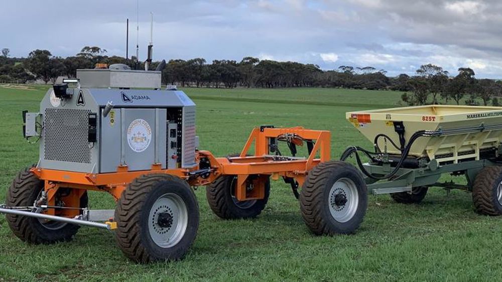 Un distributeur d’engrais robotisé