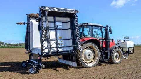 Tereos teste la pulvérisation ultra-localisée d’Ecorobotix Tereos teste la pulvérisation ultra-localisée d’Ecorobotix