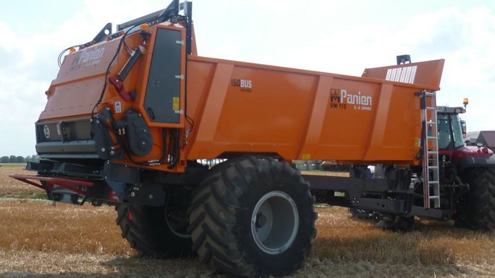 Marche en crabe sur l’épandeur