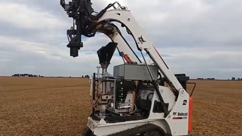 Un engin autonome pour les analyses de sol Un engin autonome pour les analyses de sol