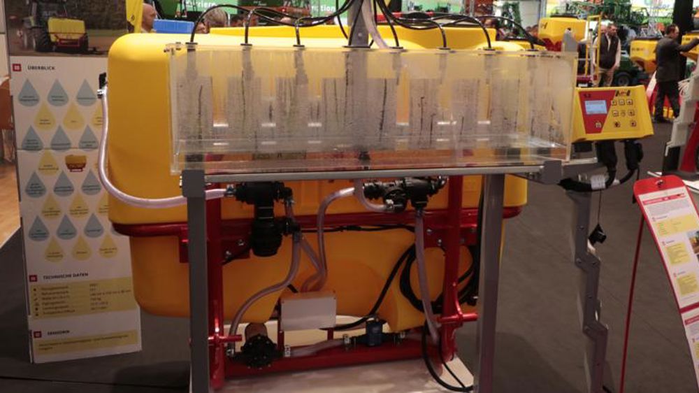 Une cuve pour la fertilisation liquide