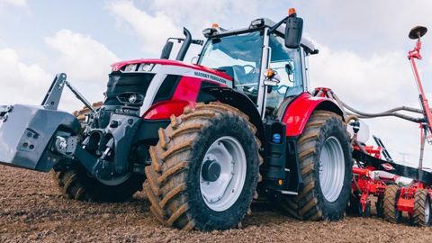 Massey Ferguson poursuit la refonte de sa gamme de tracteurs avec les 6S. © Massey Ferguson