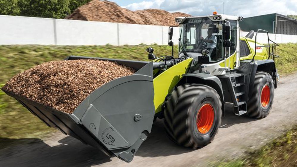Changement de design et plus de puissance pour les deux plus grosses chargeuses agricoles à pneus Torion de chez Claas. © Claas