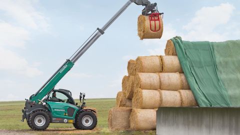 Le KT 3610 est le premier modèle du constructeur, doté d’un bras en trois parties. © Kramer Le KT 3610 est le premier modèle du constructeur, doté d’un bras en trois parties. © Kramer