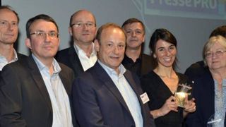 Les représentants du Groupe France Agricole lors de la remise des prix. © Cédric Faimali/GFA Les représentants du Groupe France Agricole lors de la remise des prix. © Cédric Faimali/GFA