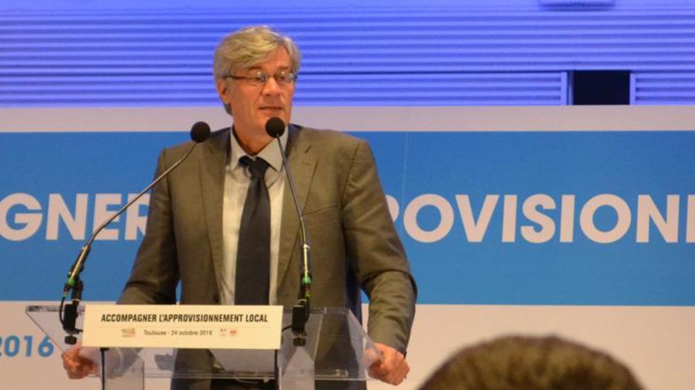 Stéphane Le Foll présentant Localim à Toulouse le 24 octobre 2016. © F. Jacquemoud