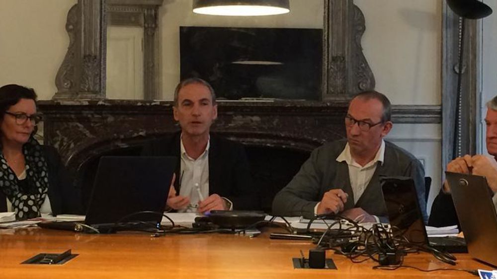 Marie-Thérèse Bonneau, Thierry Roquefeuil, André Bonnard et Jean Turmel. © M. Bressand/GFA