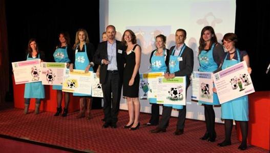 Les 2 Vaches trophées bien-être animal CIWF