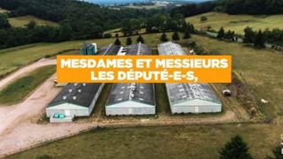 L214 remet la pression sur les députés L214 remet la pression sur les députés