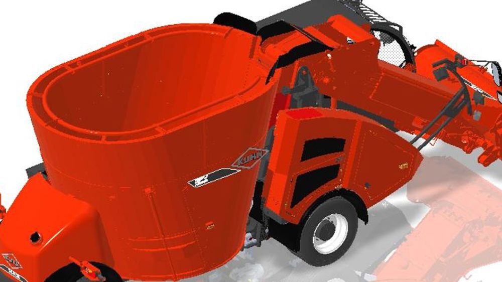 40 km/h pour la mélangeuse automotrice