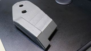 Une pointe de charrue retravaillée Une pointe de charrue retravaillée